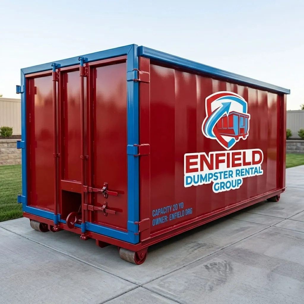 10, 15, 20 and 30 yard roll-off dumpsters available for rent in Enfield, CT